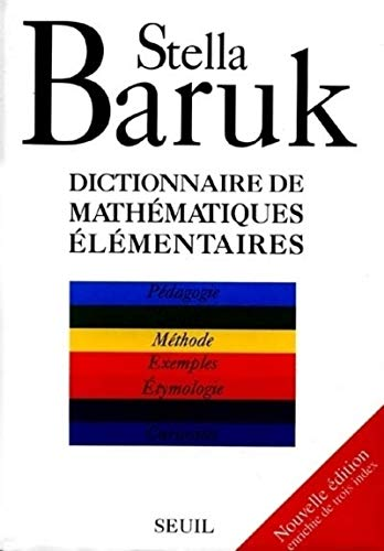 Dictionnaire de mathématiques et élémentaires
