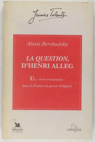 La Question d'Henri Alleg
