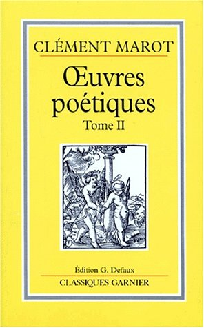 Oeuvres poétiques t.II