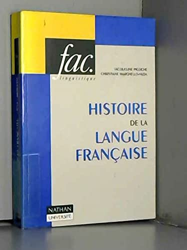 Histoire de la langue francaise