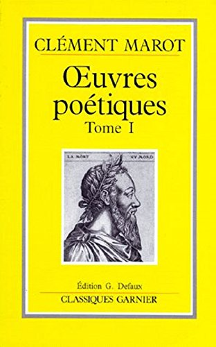 Oeuvres poétiques t.I