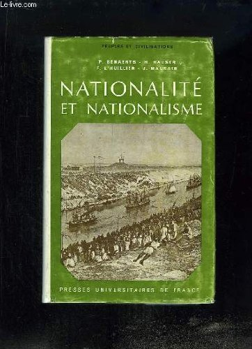 Nationalité et nationalisme, 1860-1878