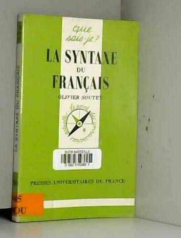 La Syntaxe du français