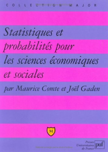 Statistiques et probabilités pour les sciences économiques et sociales