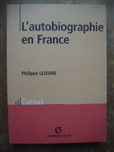 L'Autobiographie en France