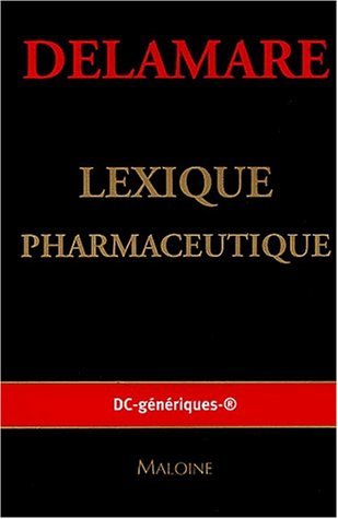 Lexique pharmaceutique