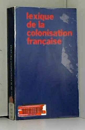 Lexique de la colonisation française