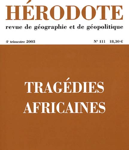 Tragédies africaines