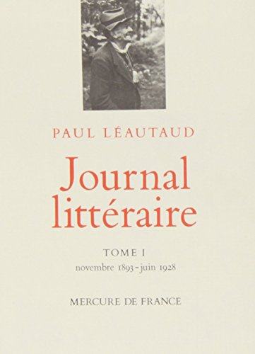 Journal litteraire : tome II : novembre 1893-juin 1928