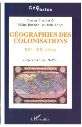 Géographies des colonisations