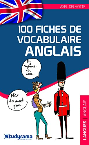 100 fiches de vocabulaire anglais