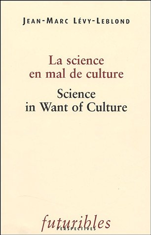 La Science en mal de culture