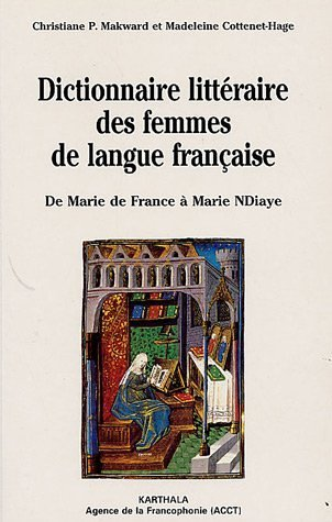 Dictionnaire littéraire des femmes de langue française